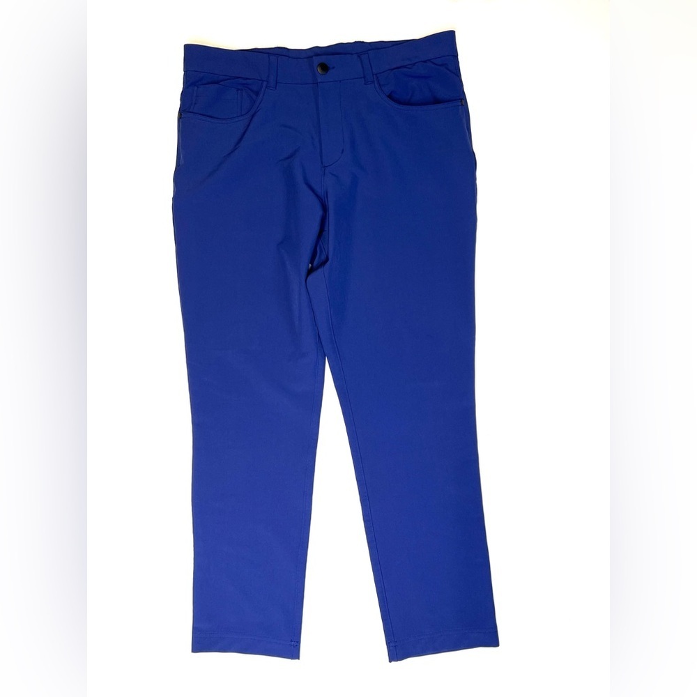 Panama Jack men’s Commuter Pants size 36x30 blue 4 way stretch‎ Golf performance